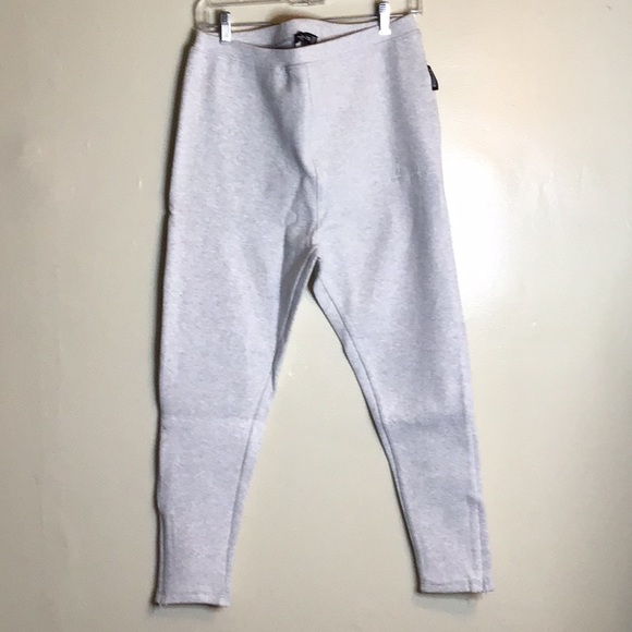 Misguided Women Sean John x Misguided ribbed leggings light gray Sz. 12 NWT - Picture 3 of 9